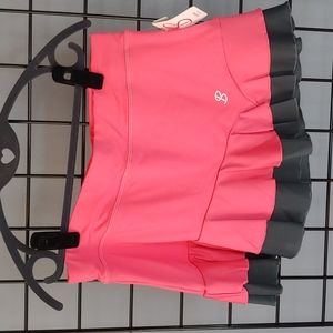 Sofibella pink and gray tennis akirt